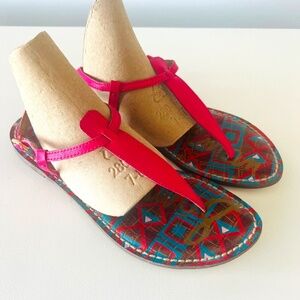 Sam Edelman Gigi Hot Pink Womens Sandals Size 8/US